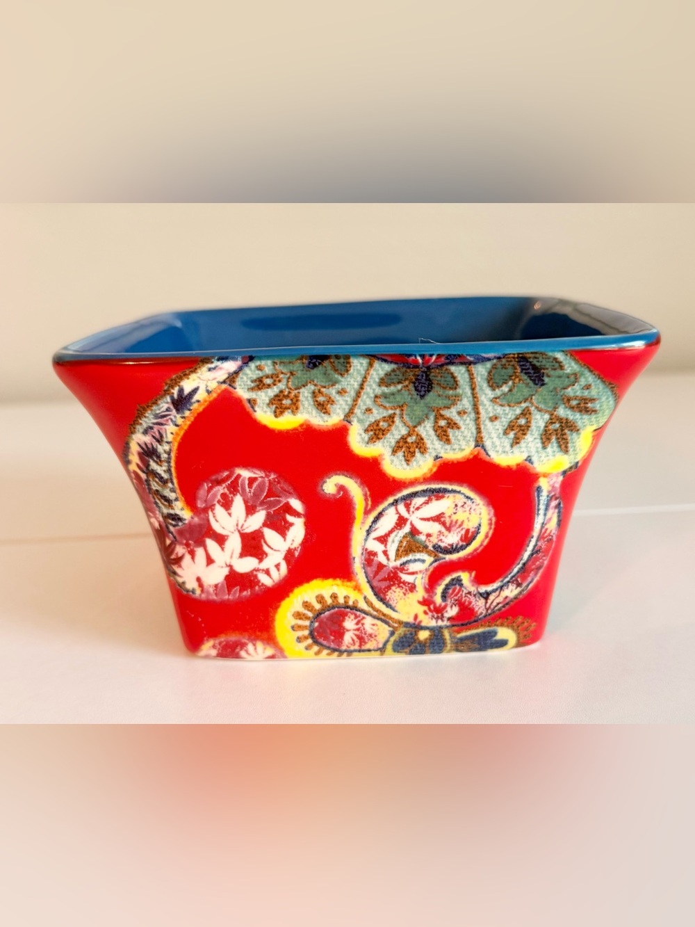 Poetic Wanderlust by Tracy Porter | Red Paisley Pattern